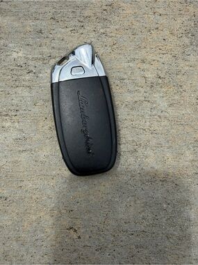 Lamborghini Black & Silver Car Key Fob